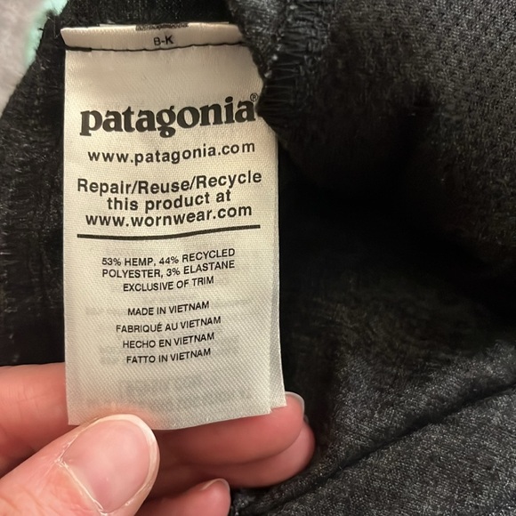 NWT Patagonia Women’s Nampi Rock Black Pant Size XL - Picture 10 of 12